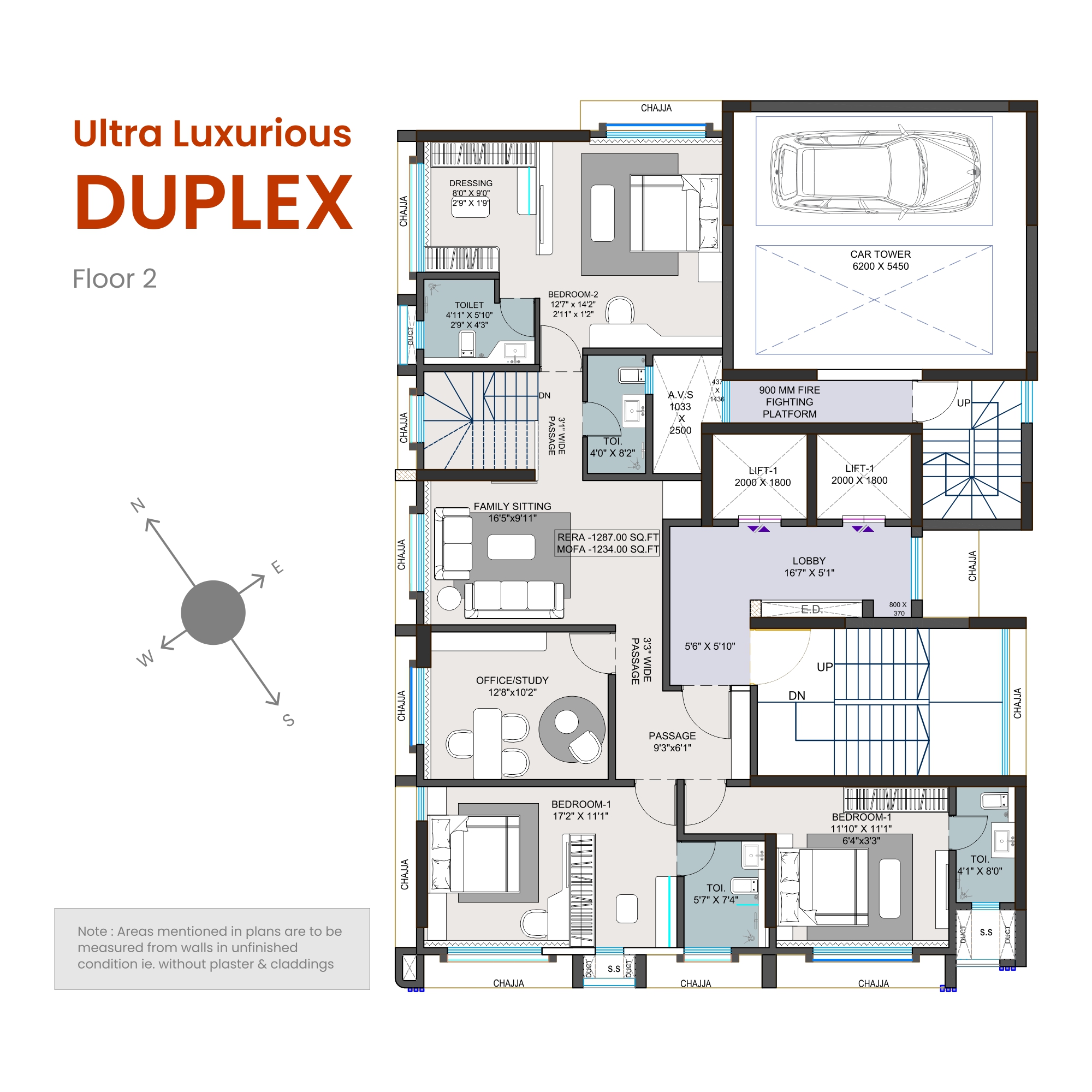 Ultra Luxurious Duplex at Saffron by Buildarch-GP